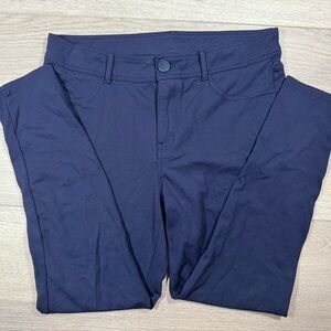 Seven7 4size 16 Navy Blue Skinny Fit Knit Pants Stretch Seven 7